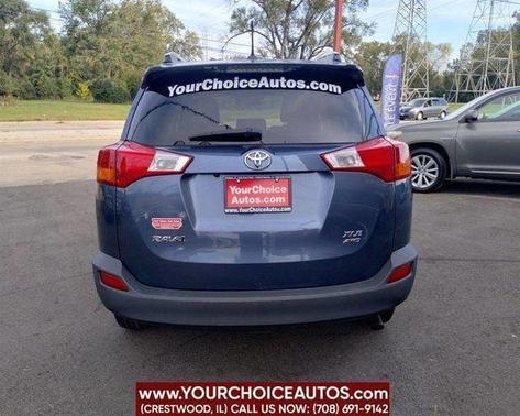 Shoreline Blue Pearl 2013 Toyota RAV4 AWD 4dr XLE (Natl)