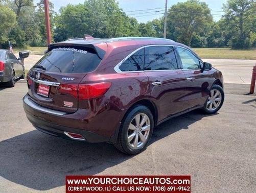 Dark Cherry Pearl 2015 Acura MDX SH-AWD 4dr Advance/Entertainment Pkg