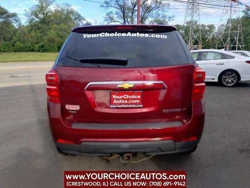 Siren Red Tintcoat 2016 Chevrolet Equinox AWD 4dr LT