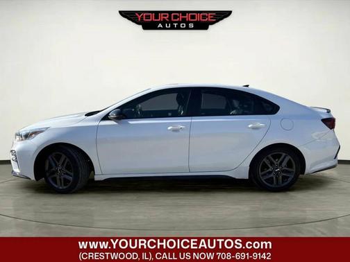 Snow White Pearl 2021 Kia Forte GT-Line