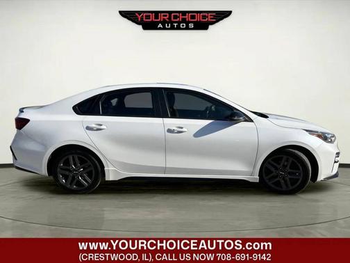 Snow White Pearl 2021 Kia Forte GT-Line