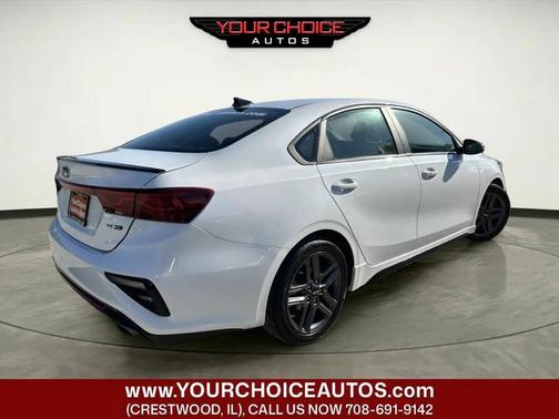 Snow White Pearl 2021 Kia Forte GT-Line