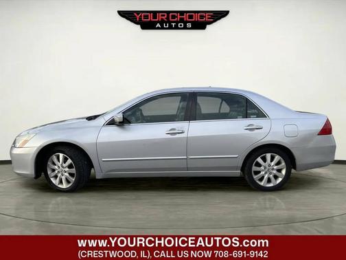 Alabaster Silver Metallic 2006 Honda Accord EX-L