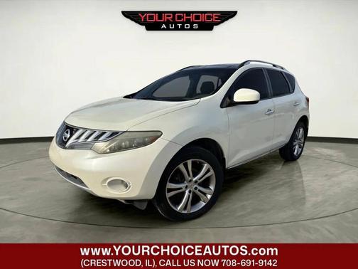 Glacier Pearl 2010 Nissan Murano LE