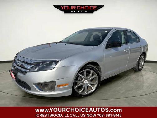Ingot Silver Metallic 2012 Ford Fusion SE