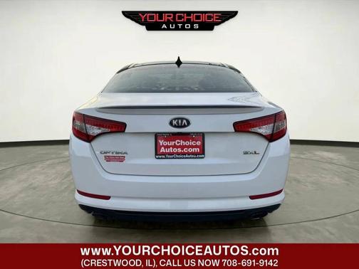 Snow White Pearl 2013 Kia Optima SX