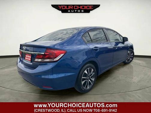 Dyno Blue Pearl 2013 Honda Civic EX