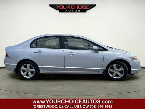 Alabaster Silver Metallic 2008 Honda Civic EX