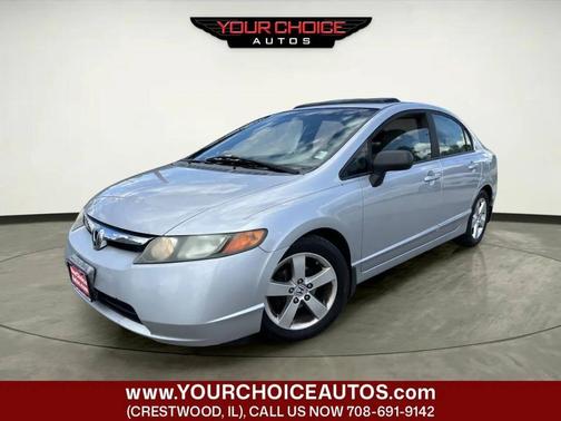 Alabaster Silver Metallic 2008 Honda Civic EX