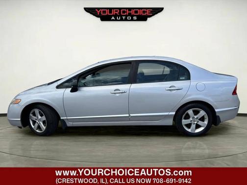 Alabaster Silver Metallic 2008 Honda Civic EX