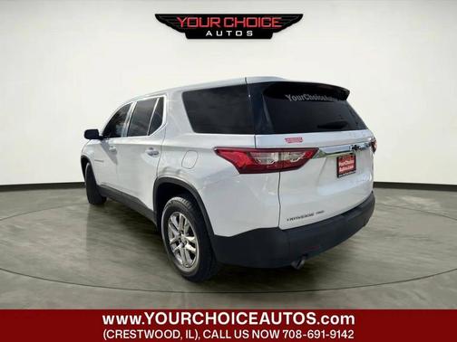 Summit White 2019 Chevrolet Traverse LS