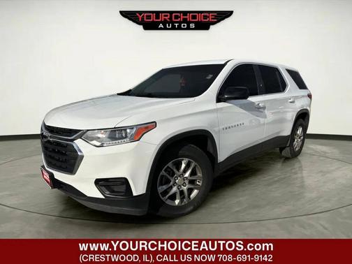 Summit White 2019 Chevrolet Traverse LS