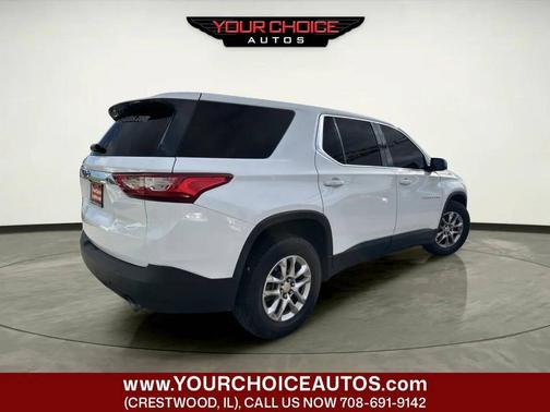 Summit White 2019 Chevrolet Traverse LS