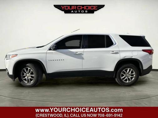 Summit White 2019 Chevrolet Traverse LS