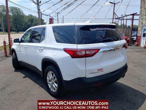 Summit White 2021 Chevrolet Traverse AWD 4dr LS w/1LS