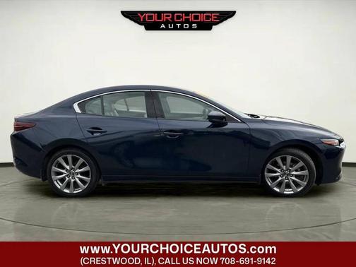 Deep Crystal Blue Mica 2019 Mazda Mazda3 AWD w/Premium Package
