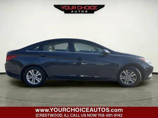 Blue 2013 Hyundai SONATA GLS