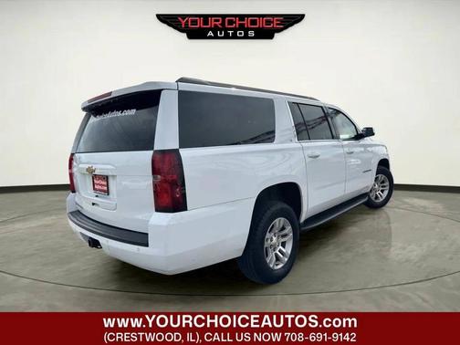 White 2017 Chevrolet Suburban LT
