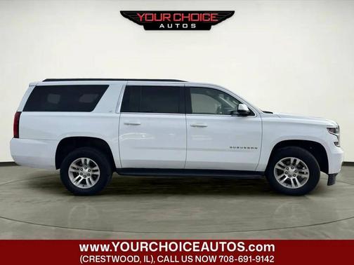White 2017 Chevrolet Suburban LT