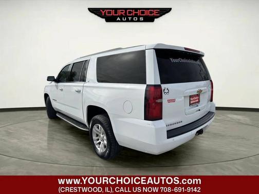 White 2017 Chevrolet Suburban LT