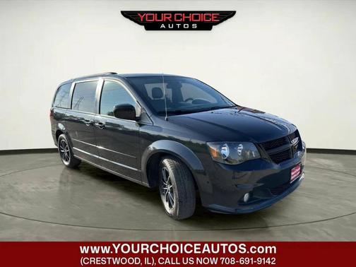 Black Onyx Crystal Pearlcoat 2017 Dodge Grand Caravan GT