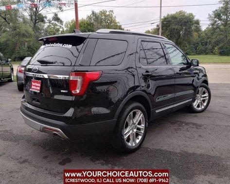 Shadow Black 2016 Ford Explorer 4WD 4dr XLT