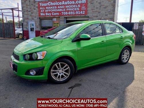 Dragon Green Metallic 2015 Chevrolet Sonic 4dr Sdn Auto LT