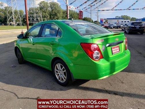 Dragon Green Metallic 2015 Chevrolet Sonic 4dr Sdn Auto LT