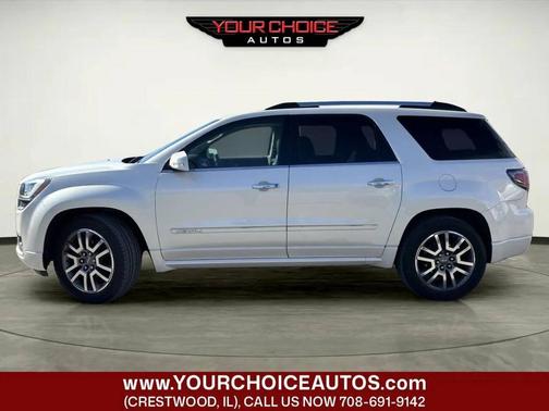 White 2013 GMC Acadia Denali