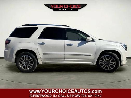 White 2013 GMC Acadia Denali