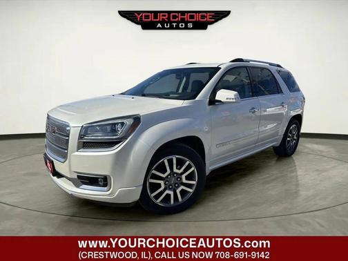White 2013 GMC Acadia Denali