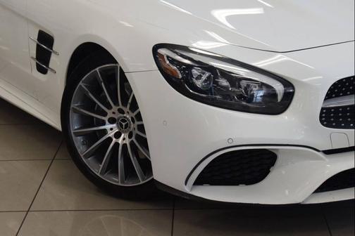 White 2018 Mercedes-Benz SL 450 SL 450 2dr Roadster