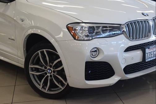 White 2017 BMW X3 xDrive35i