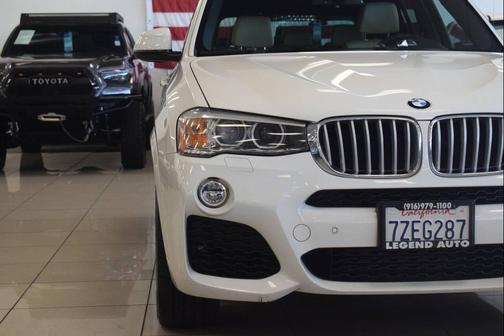 White 2017 BMW X3 xDrive35i