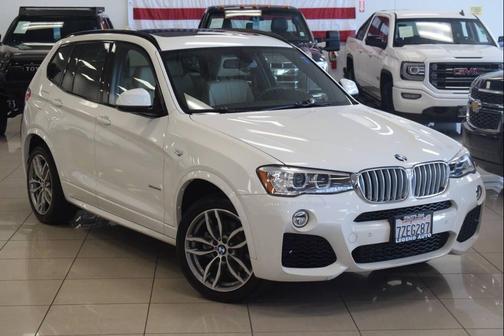 White 2017 BMW X3 xDrive35i