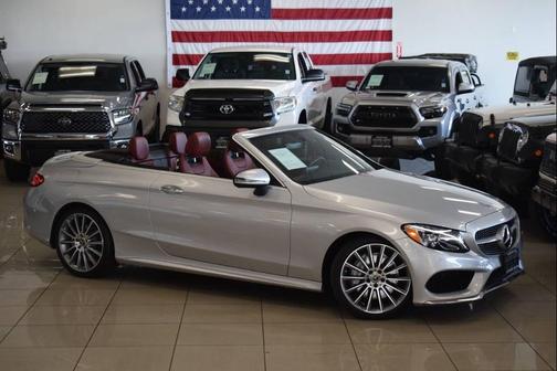 Silver 2018 Mercedes-Benz C-Class C 300 2dr Cabriolet