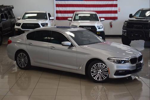 Glacier Silver Metallic 2018 BMW 530 xDrive