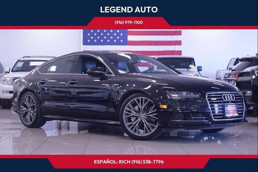 Black 2017 Audi A7 3.0T Premium Plus