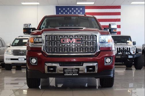 Burgundy 2018 GMC Sierra 2500 Denali