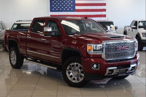 Burgundy 2018 GMC Sierra 2500 Denali