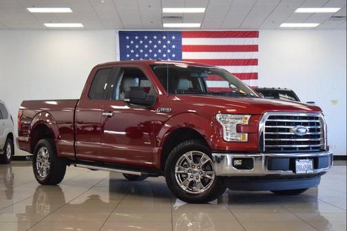 Burgundy 2015 Ford F-150 XLT