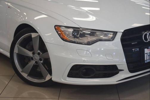 White 2014 Audi A6 3.0 TDI Premium Plus