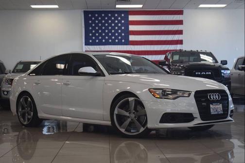 White 2014 Audi A6 3.0 TDI Premium Plus