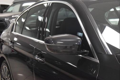 Black 2018 BMW 540 540i 4dr Sedan