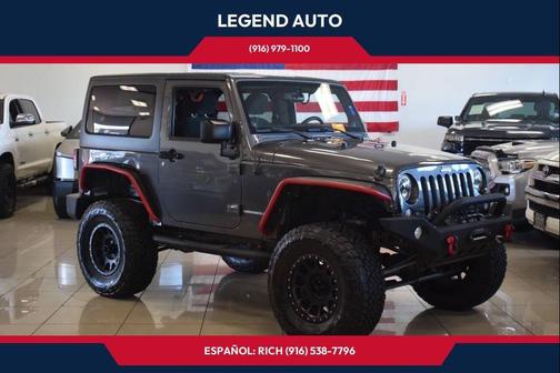 Granite Crystal Metallic Clearcoat 2014 Jeep Wrangler Sport