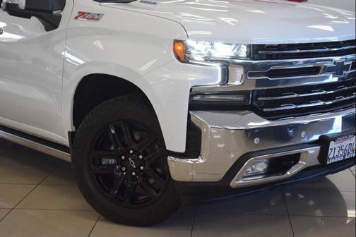 Summit White 2021 Chevrolet Silverado 1500 LTZ