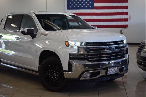 Summit White 2021 Chevrolet Silverado 1500 LTZ