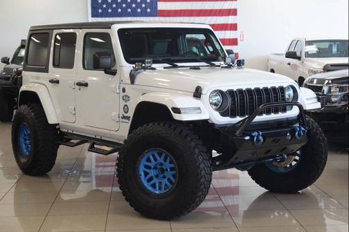 Bright White Clearcoat 2024 Jeep Wrangler 4xe Sport S