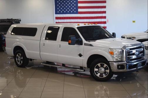 White 2011 Ford F-250 Lariat