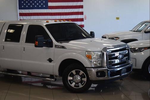 White 2011 Ford F-250 Lariat